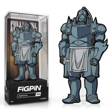 Fullmetal Alchemist Brotherhood Alphonse FiGPiN #352 Anime Enamel Pin - BUCKET POPCORN